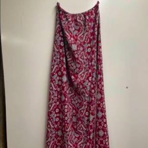 Earthbound paisley maxi skirt